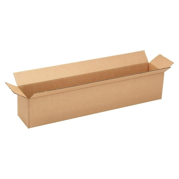 32x6x6 Long Corrugated Boxes, Long, 32L x 6W x 6H, Pack of 25 | Shipping, Packaging, Moving, Storage Box for Home or Business, Strong Wholesale Bulk Boxes