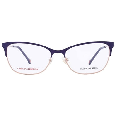 Carolina Herrera Demo Cat Eye Ladies Eyeglasses CH 0074 0LKS 53