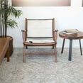 thumbnail image 5 of Mid Century Modern Ananya Leather arm chair, 5 of 6
