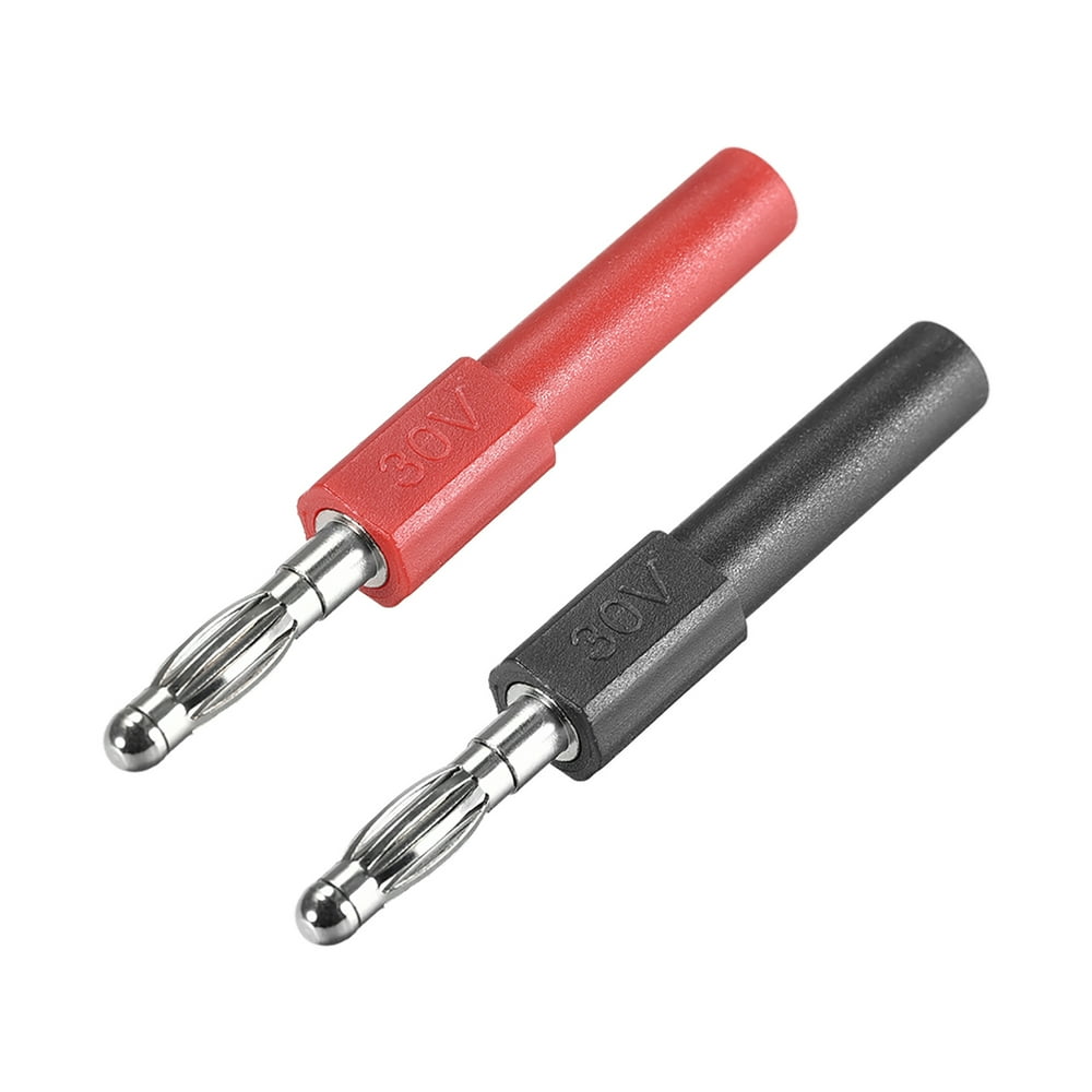 Uxcell 4mm Male to 2mm Female Banana Speaker Plug 10A Jack Connector 2