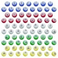 thumbnail image 1 of Brybelly GBIN-107 Ensemble de Remplacement de Balles de Bingo Professionnelles de 1,5 Po, 1 of 6