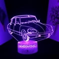 thumbnail image 2 of YSTIAN 3D Car Night Light Table Desk Optical Illusion Lamps 7 Color Changing Lights LED Table Lamp Xmas Home Love Birthday Children Kids Decor Toy Gift, 2 of 4