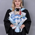 thumbnail image 4 of Graduation Flower Bouquet Gifts – Handmade Crochet Flowers – Class of 2026 Graduation Gift for Her with Greeting Card, 4 of 5