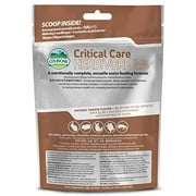 Angle View: Oxbow Animal Health Critical Care, Herbivore, Fine Grind Papaya Flavor, 100 Gram Bag
