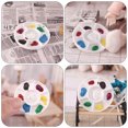 thumbnail image 2 of SHISUYAN 6pcs Miniature Art Pallet Mini Color Box Model Paint Box Children Diy Ornament, 2 of 9