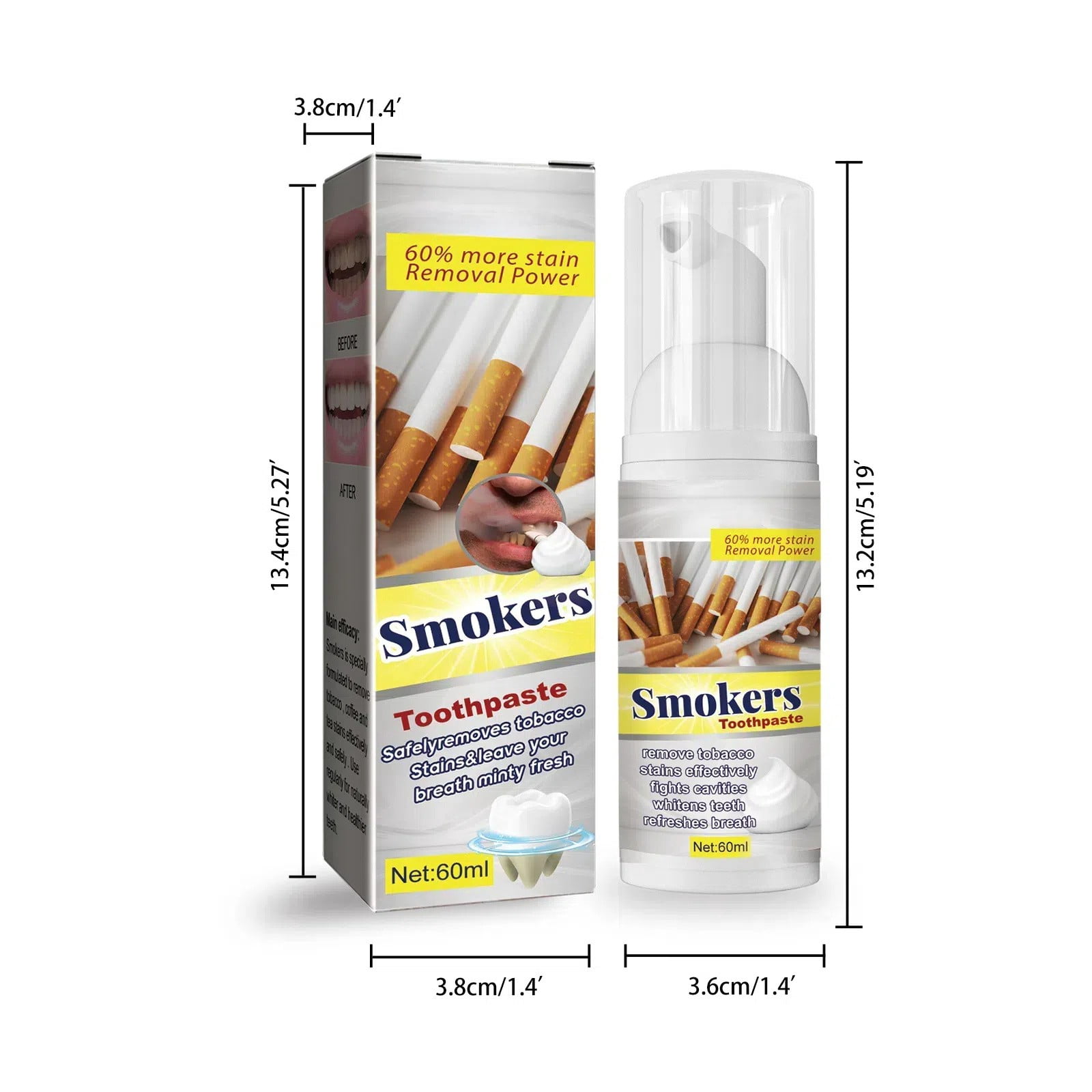 Laonim Smoke Stain Removal Toothpaste