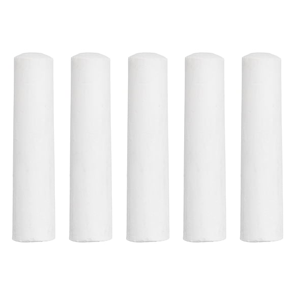 Uxcell 5 Pcs Craie Sans Poussière Blanche Craie de Trottoir Grande Solide Énorme Lavable Craie de Rue pour Adultes en Plein Air
