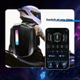 thumbnail image 6 of BIOSLED Motorcycle LED Backpack Waterproof Hard Shell Cycling Riding Sports Daypack, 6 of 7