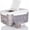 5KG-A, variant on 10 lbs Cereal Containers Storage - Airtight Flour Storage Container with & 10 lbs Rice Dispenser, Pantry Containers for Sugar and Cereal, White