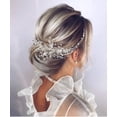 thumbnail image 1 of Accesorios de novia de cristal, decoración para el cabello, peineta para novia, accesorios para el cabello de boda, 1 of 5
