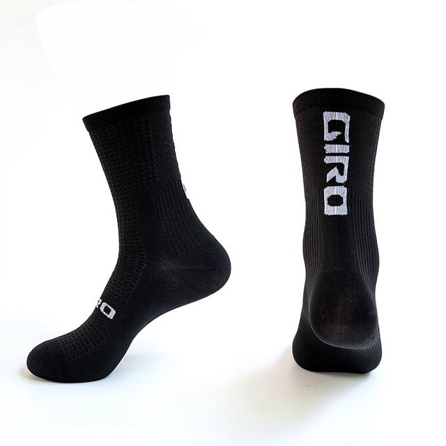 Calcetines de ciclismo de tubo medio para bicicleta de montaña, calcetines deportivos para correr, calcetines de baloncesto para exteriores, de secado rápido, antidesgaste