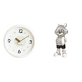 thumbnail image 1 of Reloj de pared moderno de , silencioso, con números , estatua decorativa, adorno de mesa para el hogar, la oficina, la sala de estudi, 1 of 8