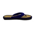 thumbnail image 3 of Quickkshop Natural Korai Grass Mat Eco-friendly Slippers For Women & Girl | Osho Slippers Stylish Comfortable Lightweight (Blue, numeric_6), 3 of 4