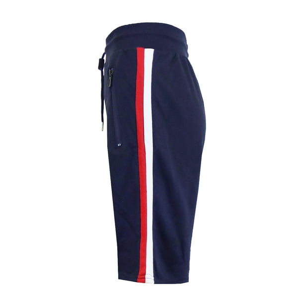 Womens Casual Loose Fit Bermuda Shorts With Zipper Pockets