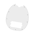 thumbnail image 4 of Placa protectora para bajos eléctricos con ranura y orificios precortados. Blanco, 4 of 9