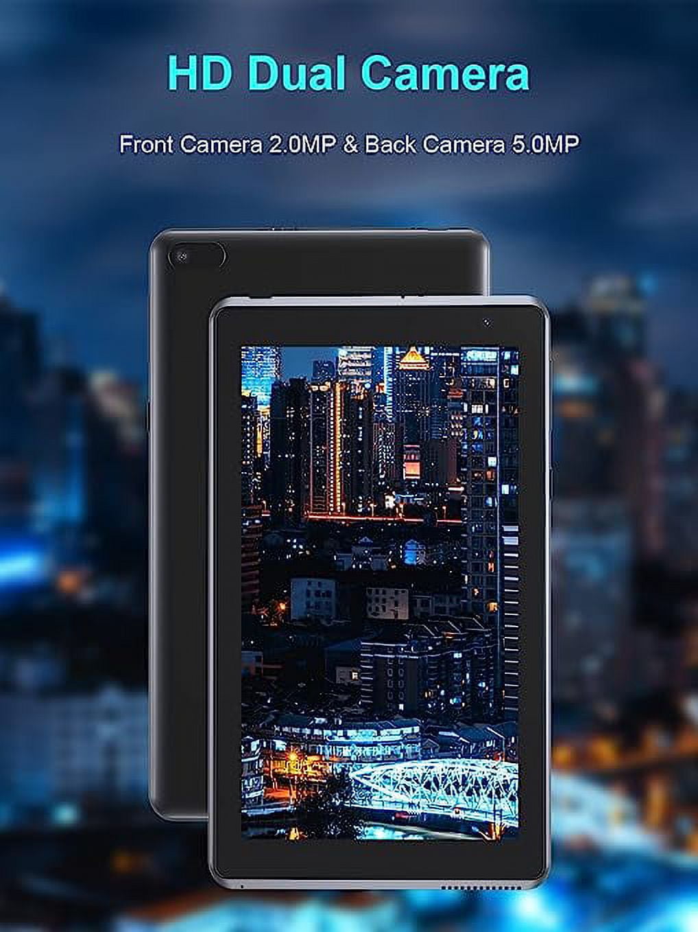 7 Inch Tablet, Android 15 Tablet PC, 32GB Storage 8GB RAM Tablets Quad-Core Processor Android Tablet PC Dual Camera, WiFi, Bluetooth Computer Tablet (Black)