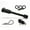 5/8" Lock, variant on Tiger Lock 5/8" Black Trailer Hitch Locking Pin - Anti-Rattle Tow Hitch Receiver Lock with 2" Silencer Pad