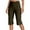 Green, variant on FYEGRE Women's Bermuda Long Shorts 14" Knee Length Capris Pants High Waisted Athletic Shorts with Pockets Green XXL