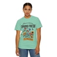 thumbnail image 3 of Boho Style Flowers Comfort Colors Unisex Cotton Short Sleeve Shirt, S - 4XL, 3 of 4