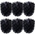 thumbnail image 1 of Paquete de 6 cabezales de cepillo de baño de repuesto Cepillo negro de repuesto Cepillo negro de repuesto Cabezal de cepillo negro de repuesto Cepillo negro de repuesto individual Cepillo de baño de r, 1 of 5