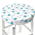 thumbnail image 3 of Fotbe Dachshund Dog Puppy Stool Covers Round,Waterproof Round Bar Stool Covers Bar Chair Covers Washable Stool Cushion Slipcover for 12-14 Inch Chair-12 inch, 3 of 7