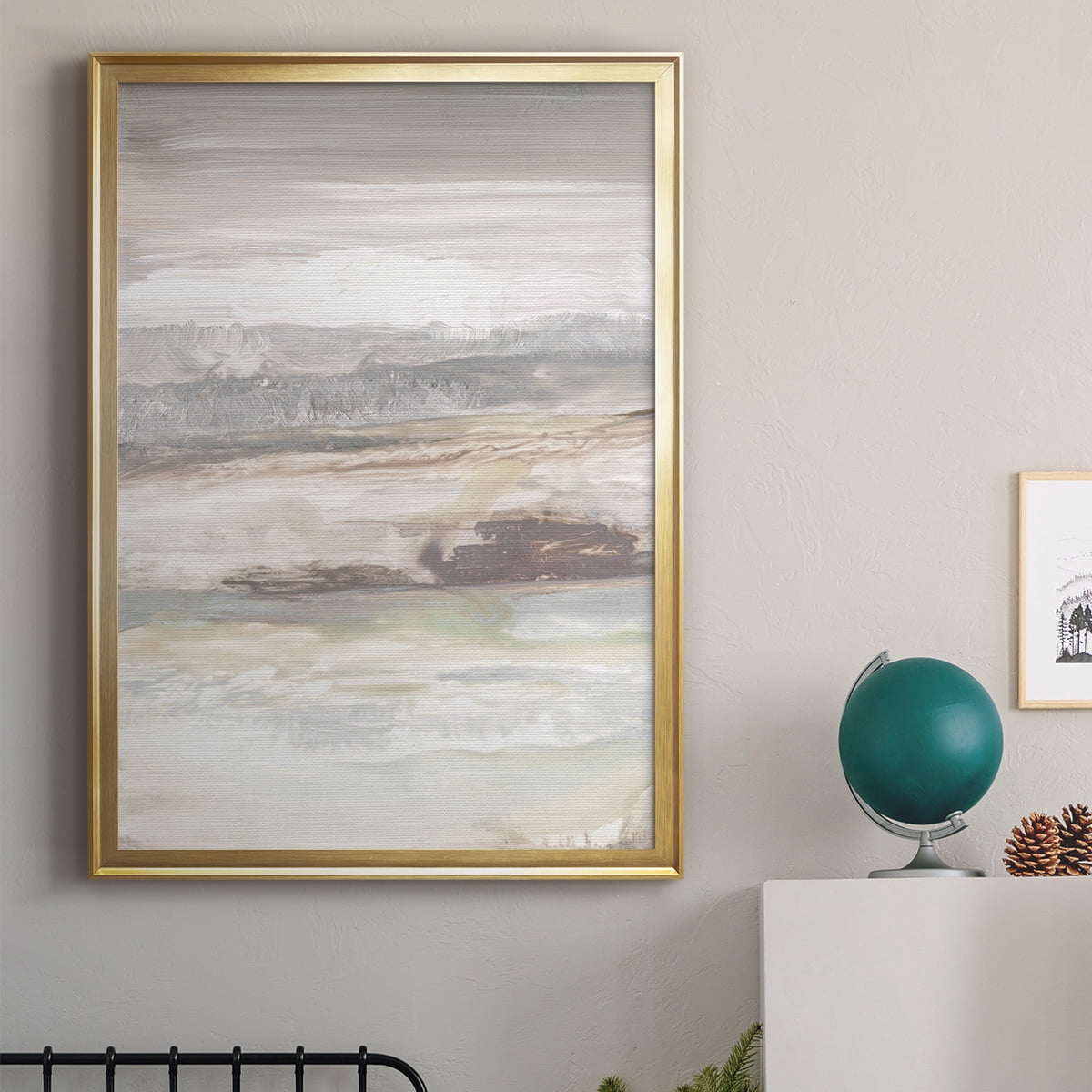 Neautral September Sky Premium Framed Print - Ready to Hang