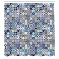 thumbnail image 3 of Ambesonne Moroccan Shower Curtain, Mediterranean Vintage, 69"Wx70"L, Multicolor, 3 of 3