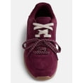 thumbnail image 5 of No Boundaries Women's Faux Suede Double Lace Sneakers, 5 of 5