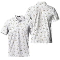 thumbnail image 2 of Casual Bullet Penguin Polo Shirts For Men Funny Golf Polos Mens Polo Shirts Short Sleeve Button Up Shirt Men Golf Shirt, 2 of 7