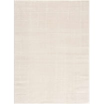BoutiqueRugs Koume Contemporary Area Rug - Rose Cream - 5'3" x 7'