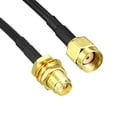 thumbnail image 3 of Uxcell Antenna Extension Cable RP-SMA Male to RP-SMA Female RG174 Longer Length 15 ft, 3 of 5