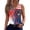 Blue_005, variant on Womans 250 Anniversary Shirt American Flag Graphics Sleeveless Tops Casual Loose V-Neck T Shirts 2026 Summer Lightweight Clothing Vermilion S