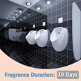 thumbnail image 5 of Paquete de 10 desodorantes para pantallas de urinario, pantalla para urinario, ambientador a prueba de salpicaduras y olores, esteras para urinarios para baños en casa, 5 of 5