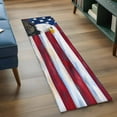thumbnail image 5 of 4th of July Kitchen Runner Rug 2x6 Washable Runners for Hallway Non Slip Independence Day American Flag Eagle Blue Red Large Area Rug Indoor Floor Carpet for Bathroom Laundry Entryway Bedroom, 5 of 8