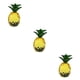 thumbnail image 3 of Bearachild Exquisita decoración de piña de cristal amarillo amarillo para sala de estar o gabinete de vino El cristal es amarillo Type1 NO1, 3 of 6