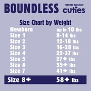 Boundless Youth Incontinence Brief 8 Heavy Absorbency CR8001, 80 Ct