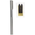 thumbnail image 2 of MUJI Aluminum Body Fountain Pen - Fine Nib - with 2 Refill Ink Cartridge, 2 of 4