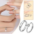 thumbnail image 3 of Couple's Matching Rings His Crazy or Her Band For Men or Women E1M2, 3 of 8