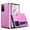 Pink, variant on For Samsung Note20 Ultra Shockproof Rugged Armor Protective Case with Card Slot