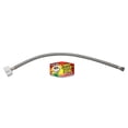 thumbnail image 3 of Conector de inodoro de acero inoxidable trenzado Fluidmaster B1T20CS de 51 cm, 3 of 5