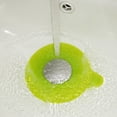 thumbnail image 5 of Tub Stopper Silicone Bathtub Drain Stopper Shower Drain Plugs Cover, Green, 5 of 7