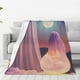 thumbnail image 1 of Fotbe Dreamy Moonlit Window Manta de Franela Acolchonada con Estampado, Súper Suave y Esponjosa, Extra Grande para Sofá, Cama, Uso Todo el Año-40"x30", 1 of 7