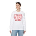 thumbnail image 7 of Softball Sweatshirt Gifts Crew Neck Shirt Long Sleeve Unisex, 7 of 7