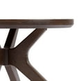 thumbnail image 4 of Verso Round Coffee Table (30in x 30in / 760mm x 760mm), Walnut, 4 of 6