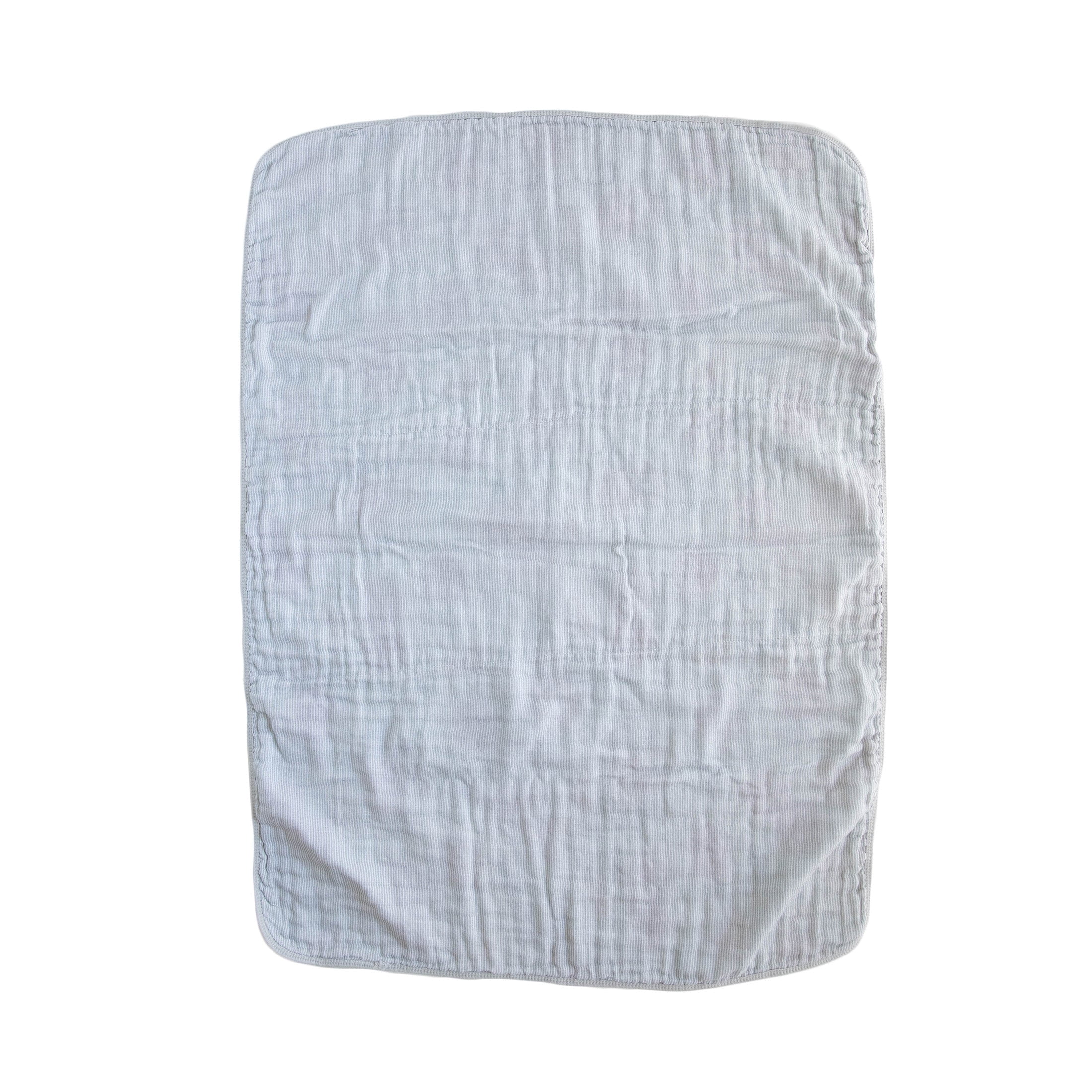 Red Rovr 100% Organic Cotton Muslin Quilted Infant Blanket, Unisex, Peachy