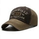 thumbnail image 1 of Gorra de béisbol para hombre, informal, de algodón lavado antiguo, con letras bordadas, con esquinas curvas y protector solar, 1 of 5