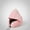 pink color, variant on Hooded memory foam travel neck pillow blocks light, 360° surrounding neck support with slow rebound sponge, hidden zipper for easy cleaning, great for travel naps and office rest.