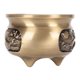thumbnail image 2 of Brass Incense Burner Rustproof Decorative Metal Incense Burner Holder with Incense Stick Holder Base Bronze, 2 of 5