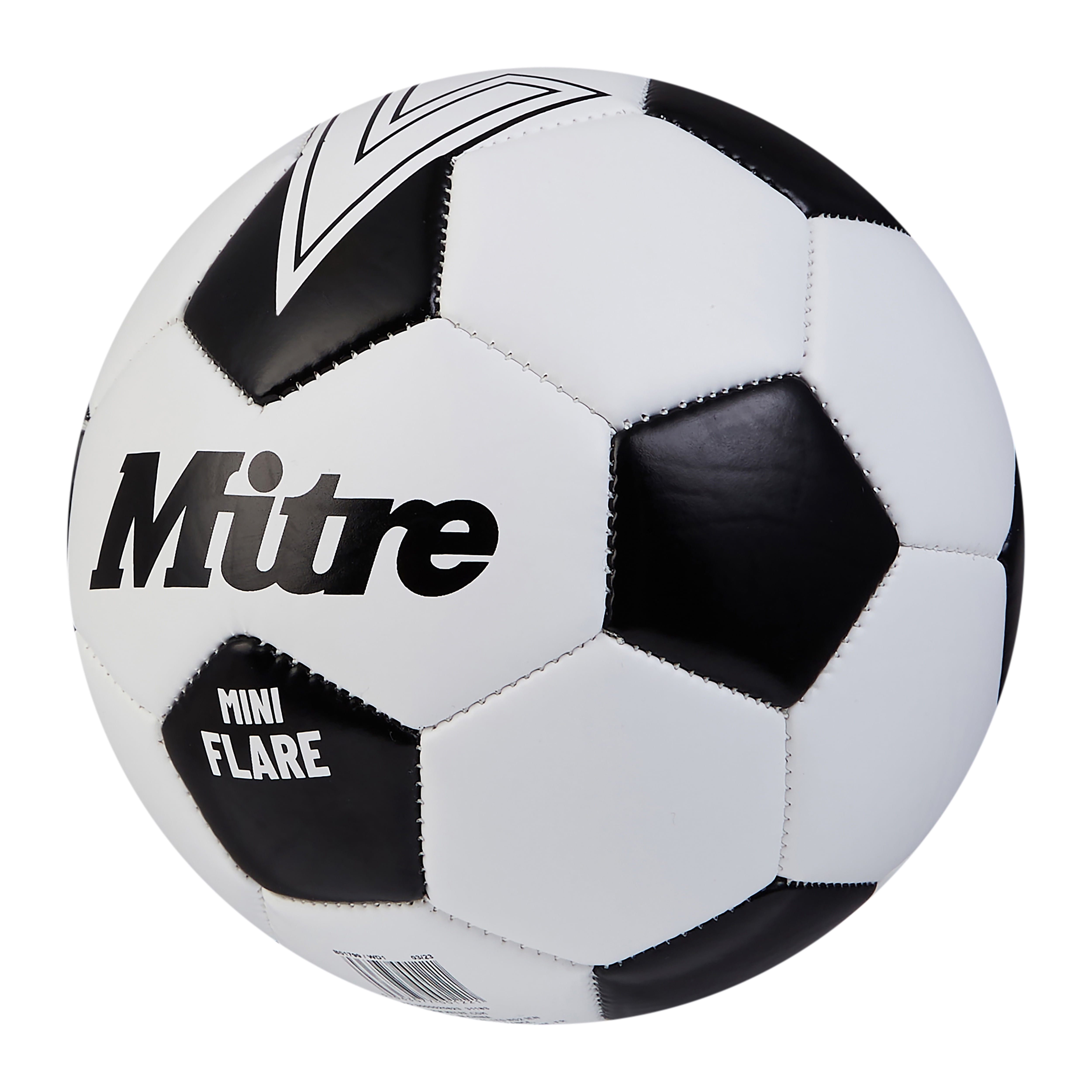 Mitre Unisex Recreation Soccer Ball - Durable Machine-Stitched 32-Panel Construction - Soft-Touch Feel - Versatile Play on Grass & AstroTurf - Available in Sizes 3, 4 & 5