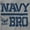 Heather, variant on US Navy Bro Military Anchor Logo Youth T Shirt Tee Boys Infant Toddler Brisco Brands 12M